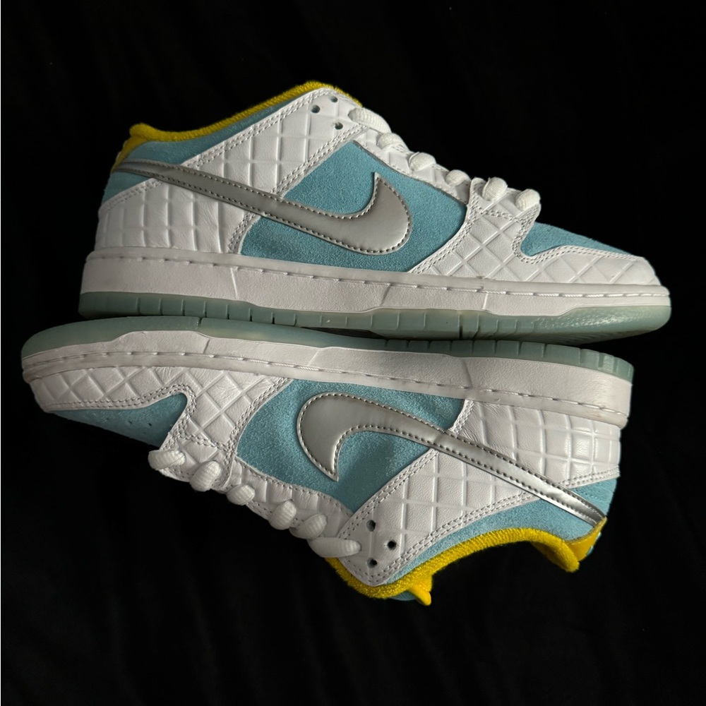 Nike Dunk Low SB Lagoon Pulse x FTC shoes